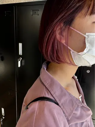 ミディアム カラー トップスタイリスト 🖤sachikaのヘアスタイル