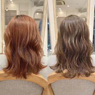 セミロング Natural所属・小柳 公邦のヘアスタイル