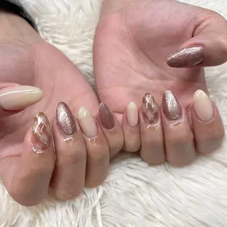 ネイル ＜まつげパーマ・アイブロウ・ヘアメイク 専門店＞Le vail 札幌円山店所属・Le vail Saitoのネイルデザイン