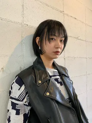 ショート 似合わせウルフ/ レイヤー/山本祐輔のヘアスタイル