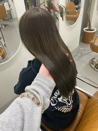 カラー fab.所属・檜 果歩のヘアスタイル