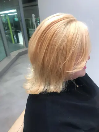 ミディアム カラー Rondo岐阜公式/ 岐阜No.1髪質改善のヘアスタイル