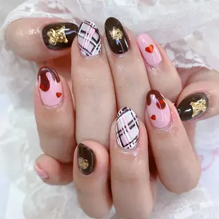 ネイル La neige* yuki 🥯🍑のネイルデザイン