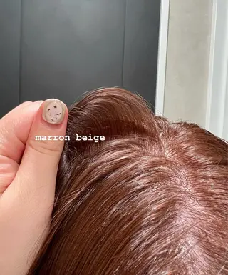 カラー 🩰ボブ/暖色カラー 田實 紗和 🥑🫧のヘアスタイル