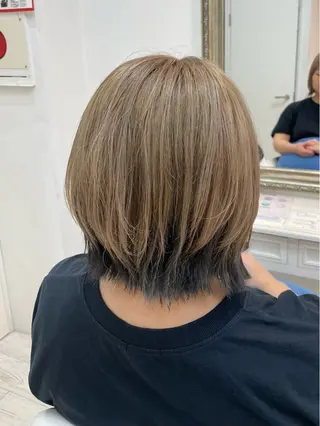 ショート 新籾 尚哉のヘアスタイル