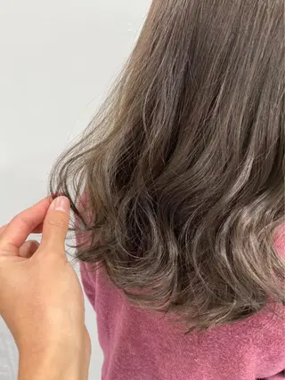 ロング カラー パーマ ヘアアレンジ メンズ キッズ ネイル マツエク・マツパ ♡モテ髪/似合わせ♡ 透明感/JUICE♡のヘアスタイル