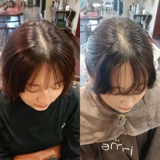 ミディアム ASAKO ✴︎アメリシュシュのヘアスタイル