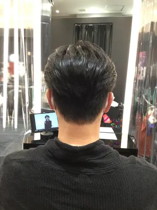 ショート メンズ Annon プライベートサロンのヘアスタイル