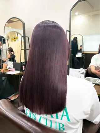 ロング カラー 🦄🩵YUNA 🩵🦄のヘアスタイル