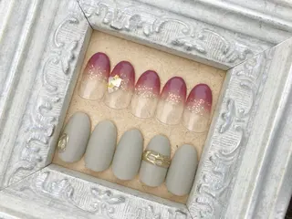 ネイル hair design calm所属・清水 一恵のネイルデザイン