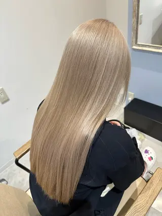 カラー miu🌝 ハイライト/一宮のヘアスタイル