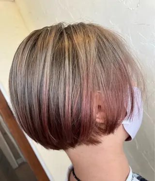 ショート 服部 和香のヘアスタイル