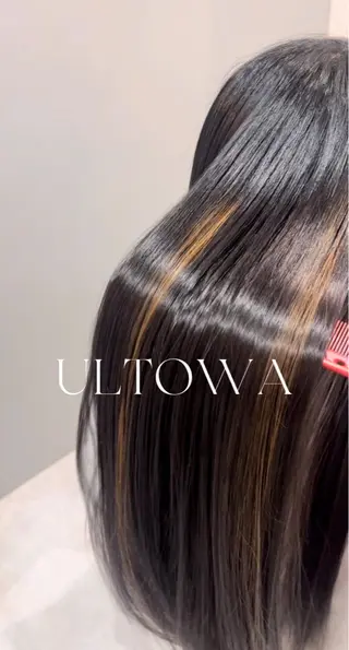 ミディアム ノンダメージサロン まつうらるなのヘアスタイル