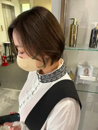 ショート 艶髪/韓国レイヤー イノウエヒロキのヘアスタイル