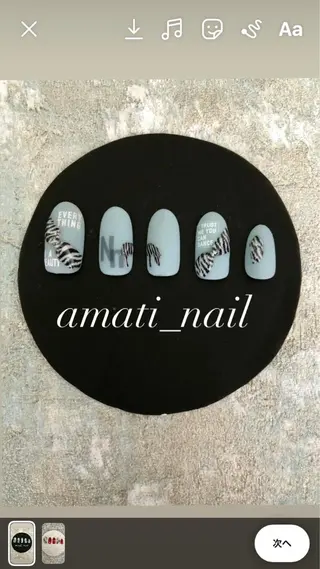 ネイル amati_nail TAKAKOのネイルデザイン