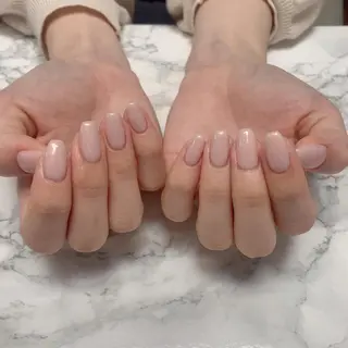 ネイル はな💎ネイル ワンホン、長さ出しのネイルデザイン