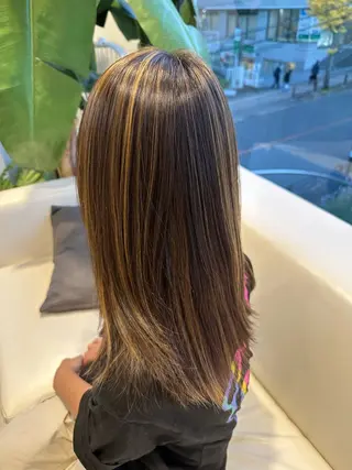 ロング Laff新宿所属・新宿美容室/ 透明感カラー/タクマのヘアスタイル