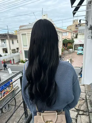 ロング カラー 渡邊 眞帆のヘアスタイル