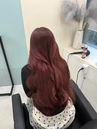 ロング MAHO/透明感カラ ー/髪質改善🍒のヘアスタイル