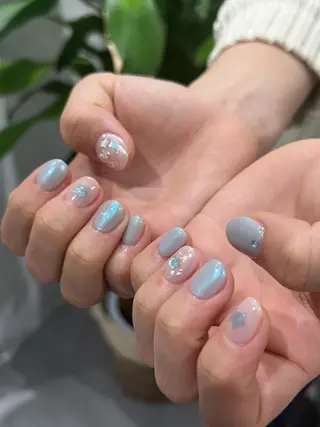 ネイル GO TODAY SHARE SALON 新宿Gratia店所属・RURU nailのネイルデザイン