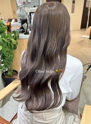 ロング 銀座/透明感カラー/ うー🧚‍♀️💫のヘアスタイル