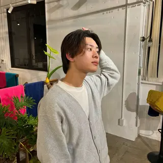 メンズ 海音🌺レイヤー カット/ケアリストのヘアスタイル