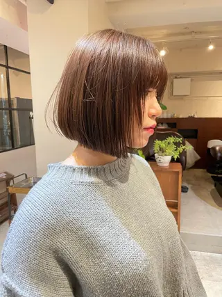 ショート カラー ファッションに 溶け込むstyleのヘアスタイル