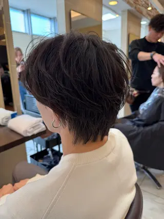 メンズ ⭐️透明感カラー/ パーマ⭐️宮野翔のヘアスタイル