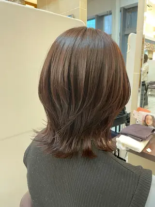 ミディアム 垢抜け透明感カラー 🌻篠崎梓🌻のヘアスタイル