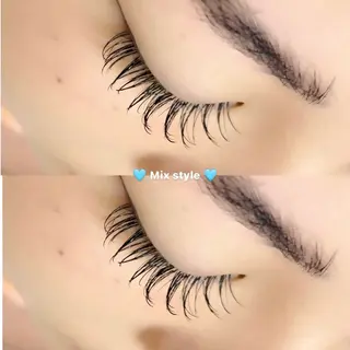 マツエク・マツパ 似合わせ アヤナのヘアスタイル