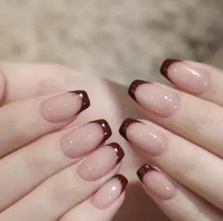 ネイル RAFFINE 月🦋🩵のネイルデザイン