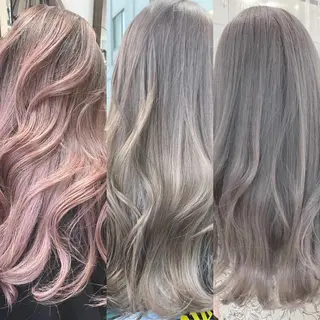 ミディアム カラー ヘアアレンジ 🌹TikTok4万 フォロワー🌹AKIのヘアスタイル