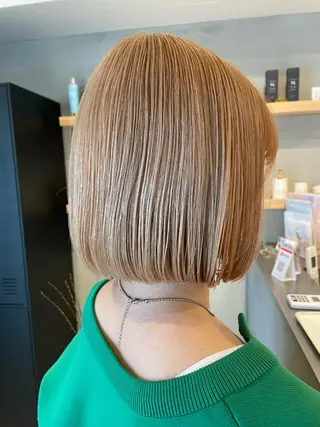 ミディアム カラー SALOWIN下北沢所属・hazuki 🌝のヘアスタイル