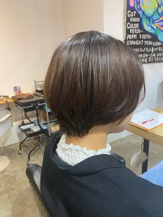 ショート 小日向 沙織のヘアスタイル