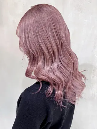 ロング カラー パーマ ヘアアレンジ ITbyALBUM 浦和店のヘアスタイル