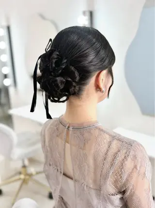 ヘアアレンジ ヘアセットサロン /上坪愛美のヘアスタイル