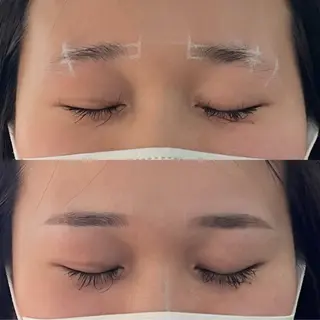 アイブロウ 𝐑𝐲𝐨𝐤𝐚 M.wish🎀のマツエク・マツパデザイン
