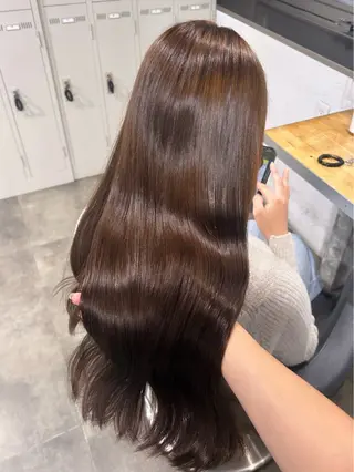 ロング カラー IS所属・横浜美容室/透明感 カラー/レイヤーのヘアスタイル