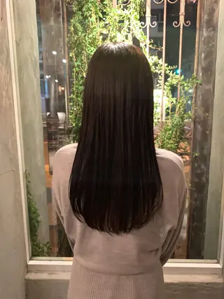 セミロング カラー 鎌田卓也/髪質改善 /透明感カラーのヘアスタイル