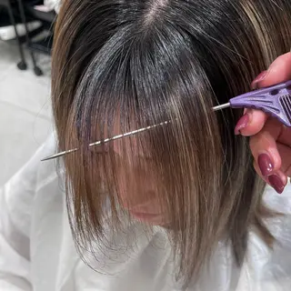 ミディアム パーマ ヘアアレンジ パク・ボミン小野リエ 韓国ハーフ🦊のその他イメージ