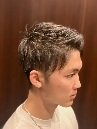 ショート カラー メンズ/無料カット /齋藤郁美のヘアスタイル