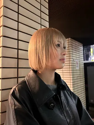 ショート デザインカット/ パーマ/nanaのヘアスタイル