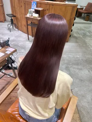 カラー 梅田/透明感カラー/ mariのヘアスタイル