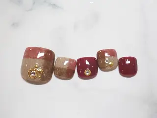 ネイル トップネイリスト Ribbon立川店のネイルデザイン