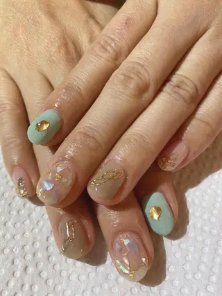 ショート shandy nail所属・shandy nailのネイルデザイン