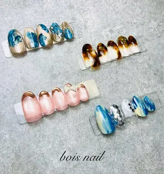 ネイル bois nail ボワネイル北巽のネイルデザイン