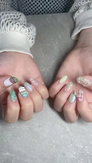 ネイル LINXS aosaのネイルデザイン