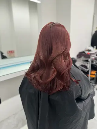 ロング カラー ダメージレスハイ トーン💖kanonのヘアスタイル