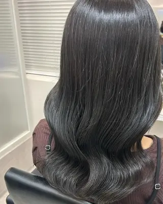 セミロング カラー 韓国風カット大人気☆ 鈴木星奈のヘアスタイル