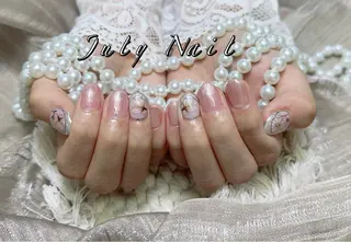 カラー July Nail 新横浜駅のネイルデザイン